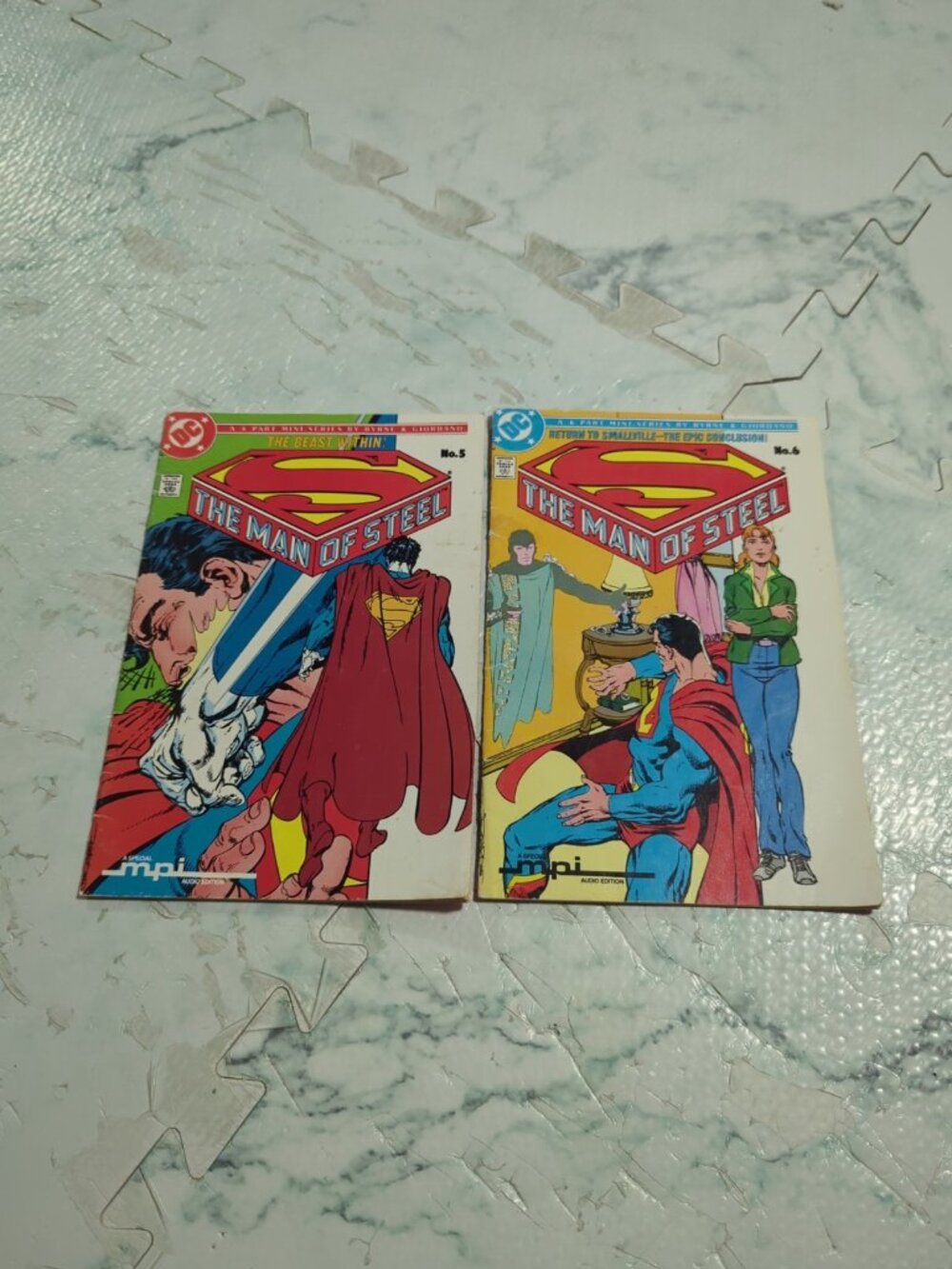 Superman: Man Of Steel Issues 5 & 6 1986 DC